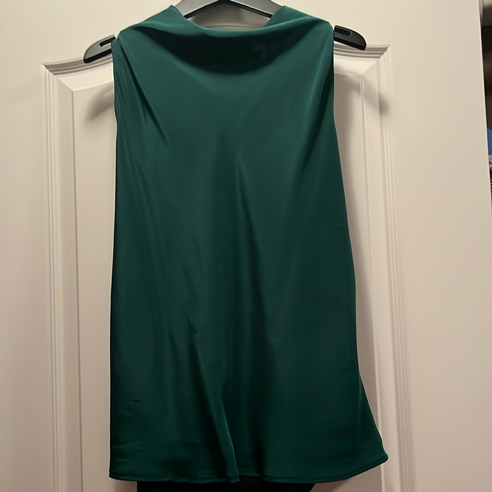 Lavender Brown emerald green halter size m